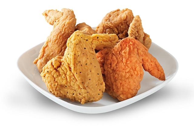 5 Whole Wings.