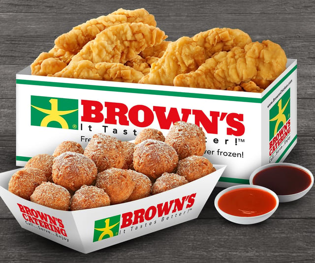 12 Tenders and 12 Fritters Special.